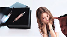 Load image into Gallery viewer, Engraved Silver Bar String Bracelet