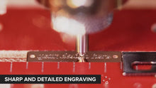 Load image into Gallery viewer, Engraved Silver Bar String Bracelet
